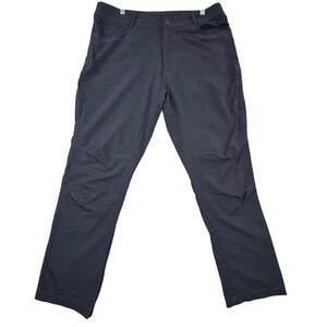 Swiss Tech Mens Performance Trail Hiking Pants Black Soot 36x30 SMB37414